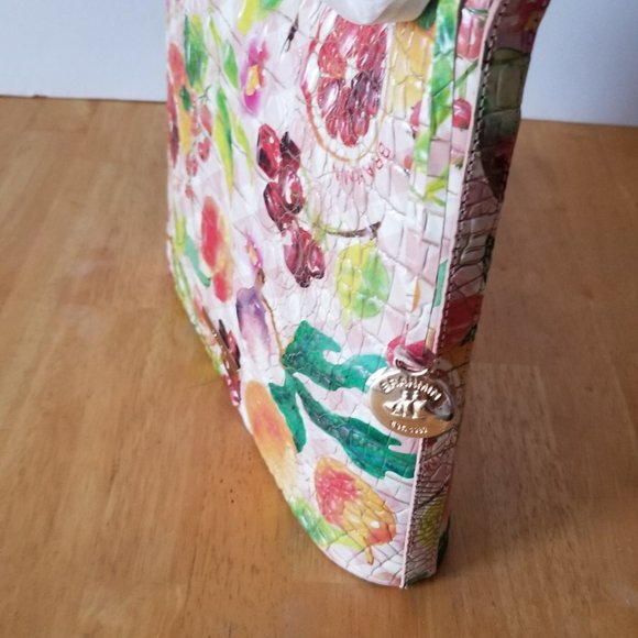 BRAHMIN Purse Katherine Fruit Salad Ombre Melbourne Crossbody Bag - Picture 10 of 16